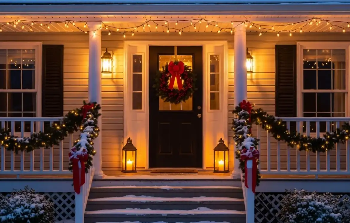 25 Festive Front Porch Christmas Decor Ideas to Wow Your Neighbors 25 Festive Front Porch Christmas Decor Ideas to Wow Your Neighbors