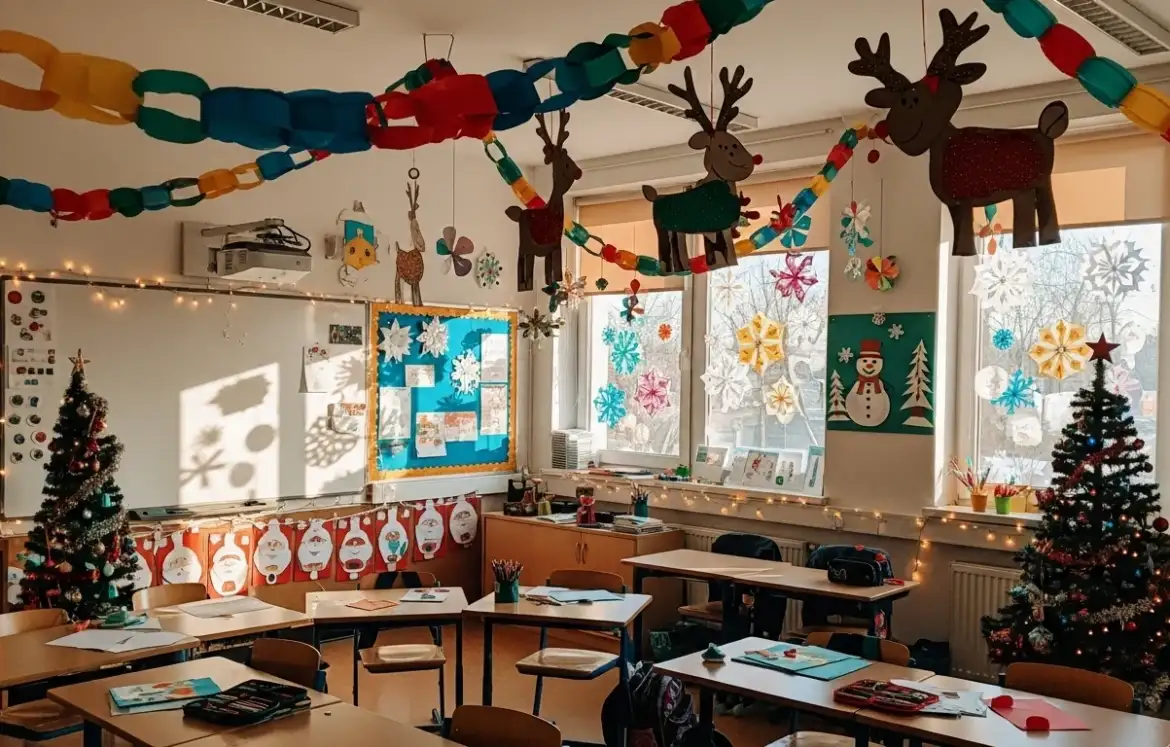 25 Fun Christmas Decor Ideas to Brighten Up Your Classroom 25 Fun Christmas Decor Ideas to Brighten Up Your Classroom